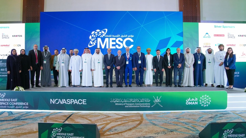 Image of Day Two of the Middle East Space Conference Reinforces the Role of Space Applications in Supporting Vital Sectors